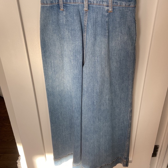 Alice + Olivia Pants & Jumpsuits Alice Olivia Denim Jumpsuit Poshmark